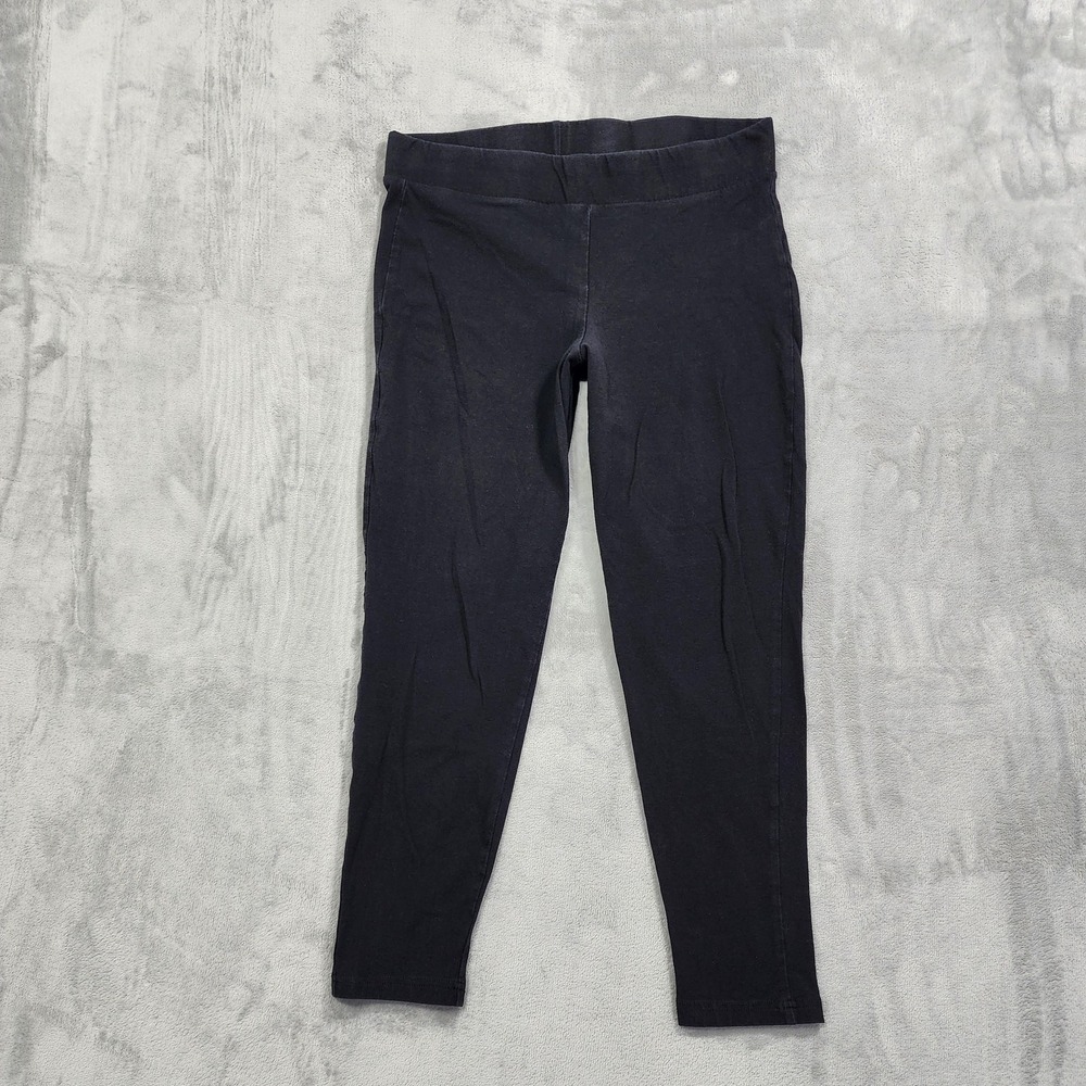 Torrid Leggings Womens 2/2X Black Ankle Stretch Knit Elastic Waist Casual Lounge